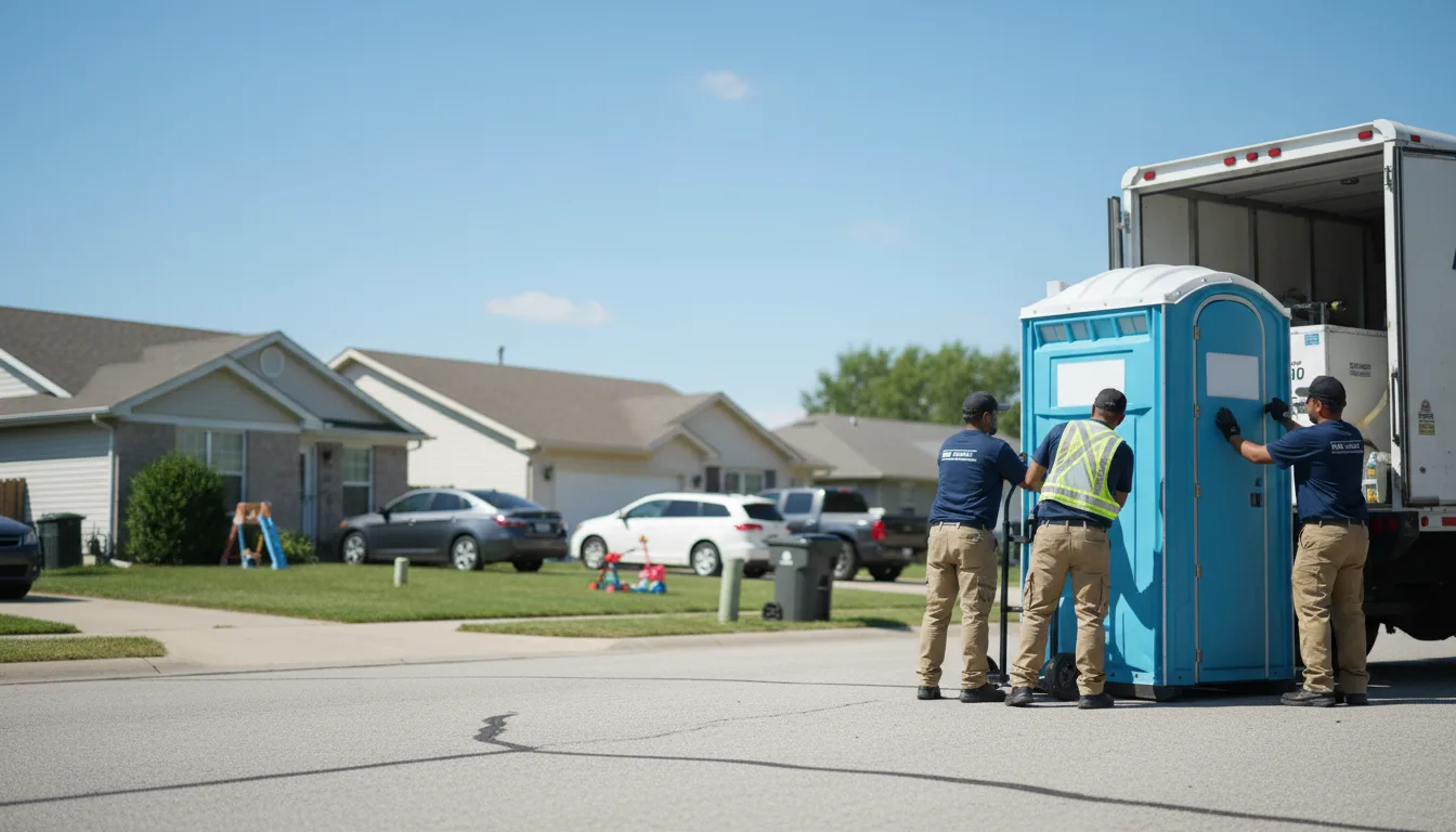 Standard Porta Potty Rentals in Newark, IL near me